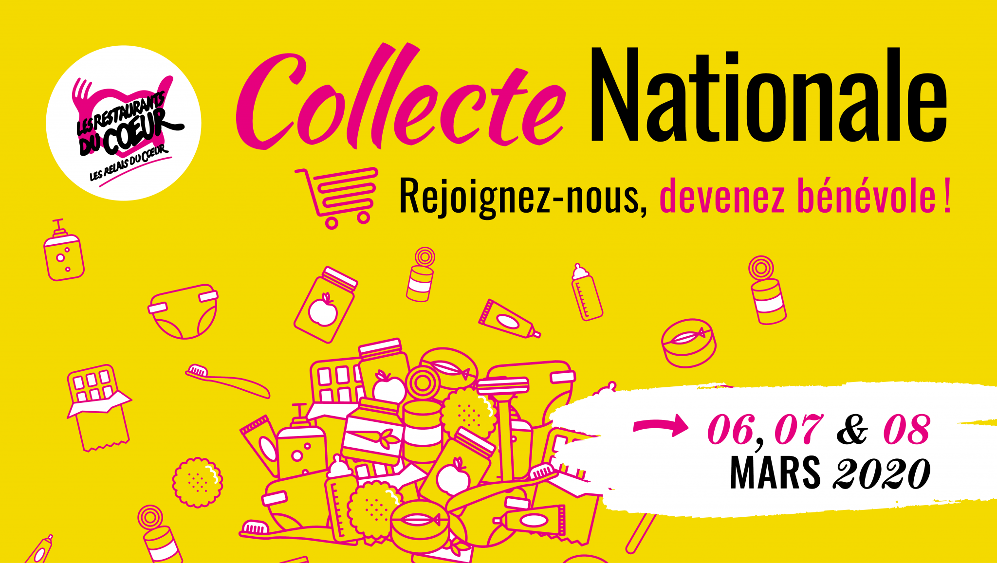 Collecte Nationale 06 07 Et 08 Mars 2020 Vous Avez Rendez Vous Avec