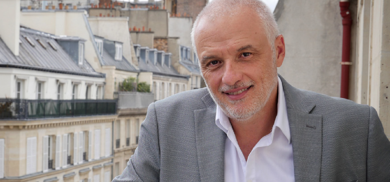 Photo portrait Patrice Douret, président bénévole des Restos du Coeur